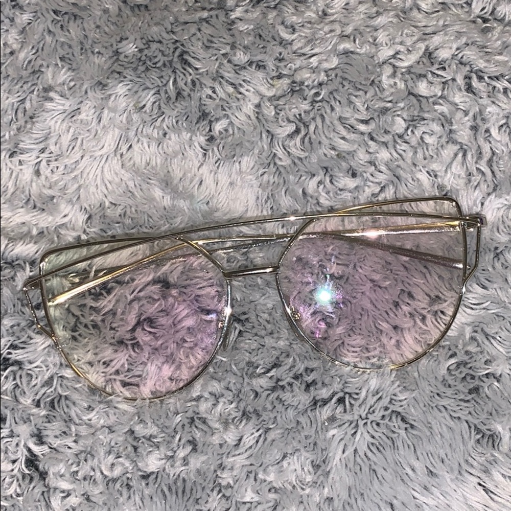 Clear glasses
